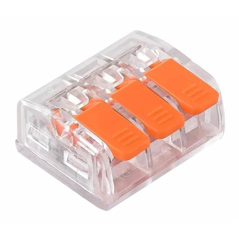 POWERTECH κλέμα σύνδεσης καλωδίων TOOL-0101, 3pin, 10τμχ