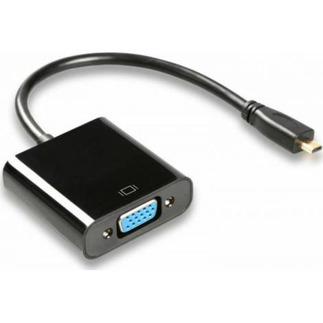 Powertech micro HDMI male - VGA female (PTH-027)