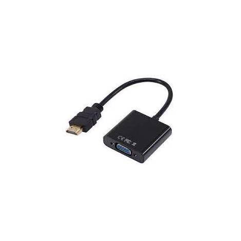 Powertech mini HDMI male - VGA female (CAB-H031)
