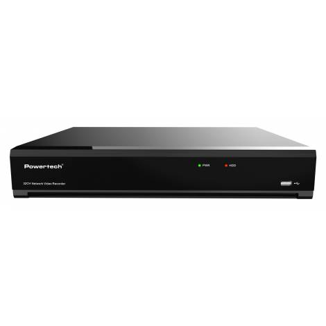 POWERTECH NVR καταγραφικό PT-1600, 12MP, H.264+/H.265+, 32 κανάλια