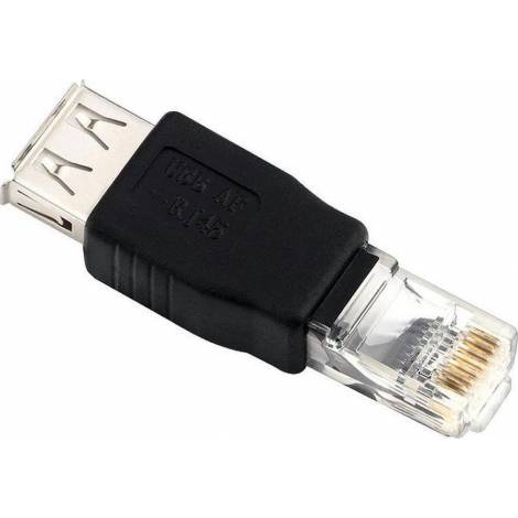 Powertech RJ-45 male - USB-A female (CAB-U085)