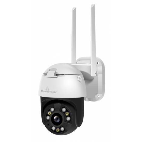 POWERTECH smart κάμερα PT-1086, 4MP, 4x digital zoom, Wi-Fi, PTZ, IP65