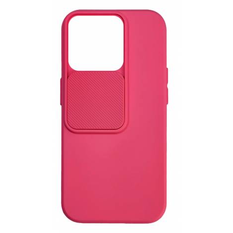 POWERTECH Θήκη Camshield Soft MOB-1887 για iPhone 15 Pro, ροζ