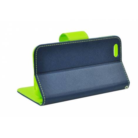 POWERTECH Θήκη Fancy για iPhone 7/8, Navy-Lime mob 0739