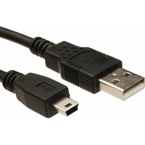 Powertech USB 2.0 Cable USB-A male - mini USB-B male 1.5m (CAB-U025)