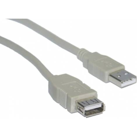 Powertech USB 2.0 Cable USB-A male - USB-A female 1.5m (CAB-U076)