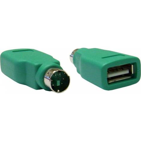 Powertech USB-A female - PS/2 male (CAB-U021)
