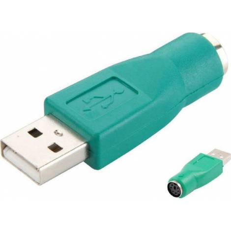 Powertech USB-A male - PS/2 female (CAB-U020)