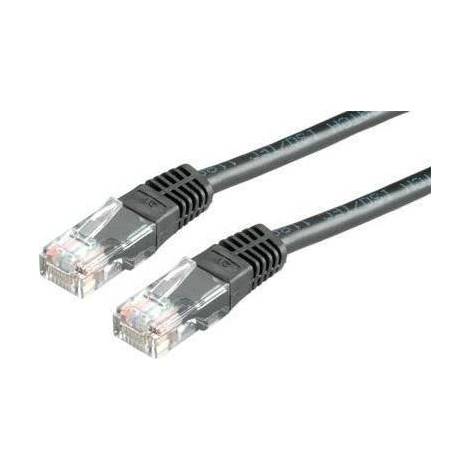 Powertech U/UTP Cat.5e Cable 3m Μαύρο (CAB-N003)