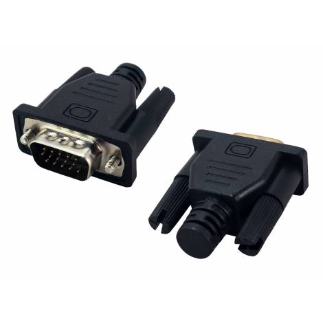 POWERTECH VGA display emulator plug CAB-G041, 4K/60Hz, μαύρο