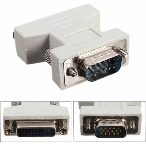 Powertech VGA male - DVI-I female (CAB-G018)