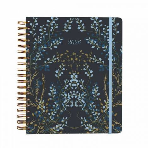 Premium Ακαδημαϊκό Εβδομαδιαίο Ημερολόγιο 2025/2026 17μηνο 22,5Χ25εκ OLYMPIA NUIT FLORALE by Kokonote