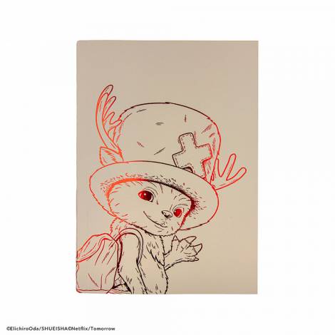 Premium Τετράδιο Α5 με Μαλακό PU Εξώφυλλο ONE PIECE Chopper's Sketch