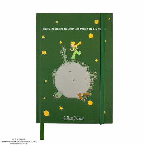 Premium Τετράδιο Α5 με Σκληρό Εξώφυλλο THE LITTLE PRINCE Spinning Asteroid B-612