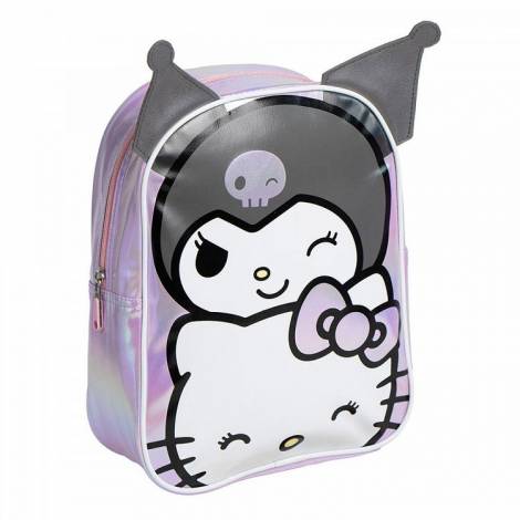 Premium Τσάντα Πλάτης 27εκ Παιδικού Σταθμού HELLO KITTY Kuromi