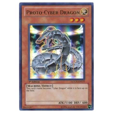 Proto-Cyber Dragon - LCGX-EN177 - Ultra Rare 1st Edition