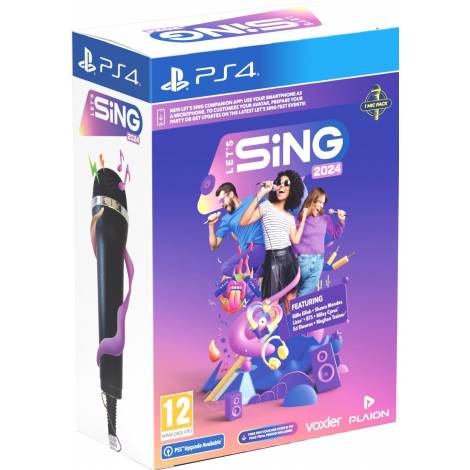 PS4 Lets Sing 2024 [+1 Mic]