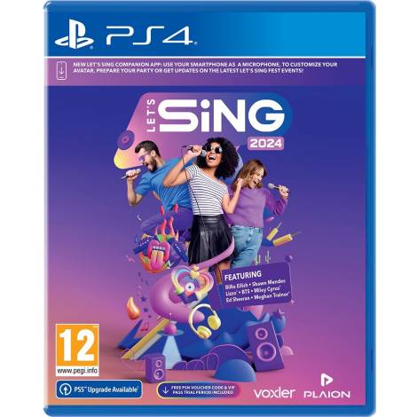 PS4 Lets Sing 2024