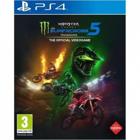 PS4 Monster Energy Supercross 5 - The Official Videogame