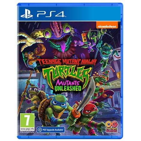 PS4 TEENAGE MUTANT NINJA TURTLES MUTANTS UNLEASED