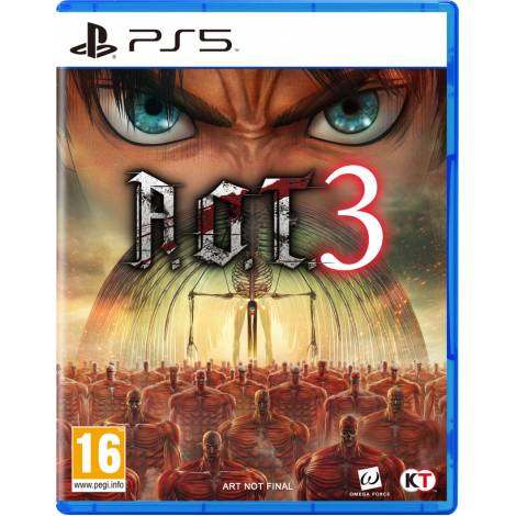 PS5 ATTACK ON TITAN 3 LAUNCH EDITION