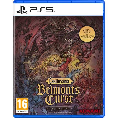 PS5 Castlevania Belmonts Curse Midnight Edition