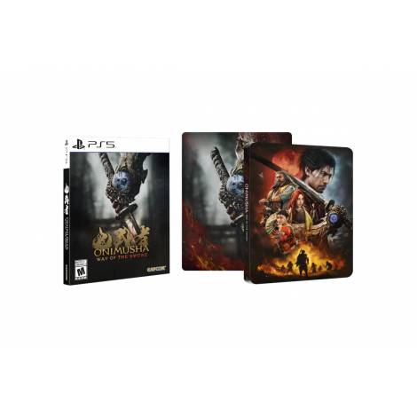PS5 ONIMUSHA WAY OF THE SWORD STEELBOOK PREMIUM DELUXE EDITION