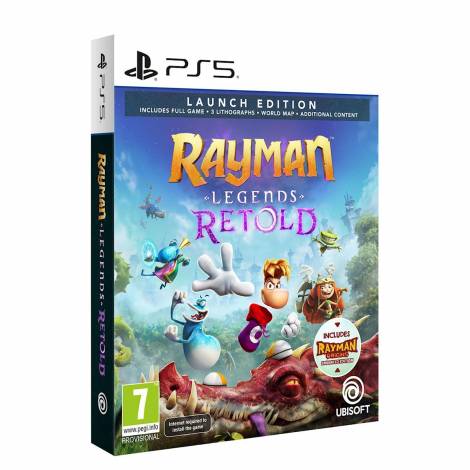 PS5 RAYMAN LEGENDS RETOLD LAUNCH EDITION