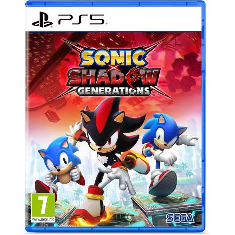 PS5 Sonic X Shadow Generations  (Journal & Retro DLC Skin)