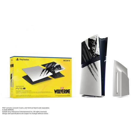PS5 SONY CONSOLE COVER PRO MARVEL WOLVERINE ADAMANTIUM