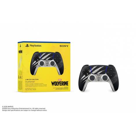 PS5 SONY DUALSENSE MARVEL WOLVERINE ADAMANTIUM