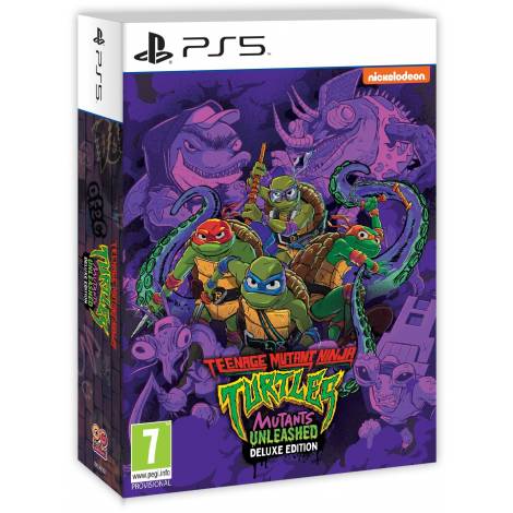 PS5 TEENAGE MUTANT NINJA TURTLES MUTANTS UNLEASED DELUXE EDITION