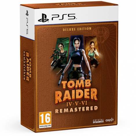 PS5 TOMB RAIDER IV-VIREMASTERED STARRING LARA CROFT DELUXE EDITION