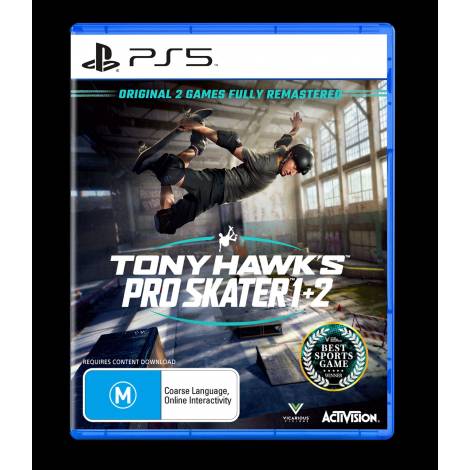 PS5 Tony Hawks Pro Skater 1 + 2