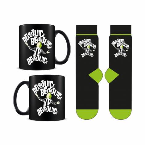 Pyramid Beetlejuice Mug  Sock Set (GP86922)