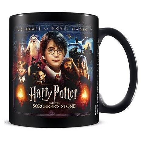Pyramid Harry Potter (20 Years of Movie Magic) Black Mug (325ml) (MGB26809)