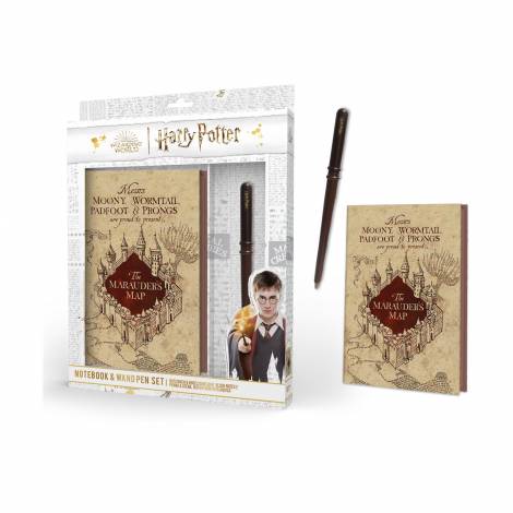 Pyramid: Harry Potter Premium Notebook And Wand Pen Set (SR74636)