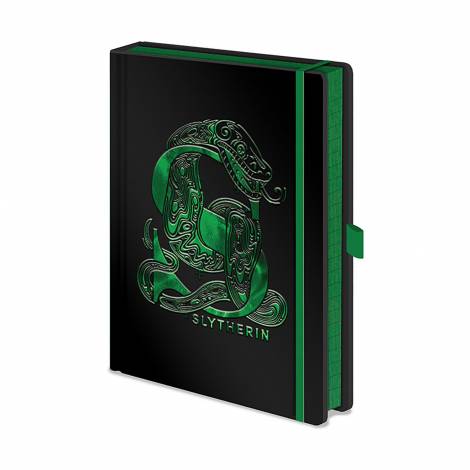 Pyramid Harry Potter - Slytherin Foil Premium A5 Notebook (SR72696)