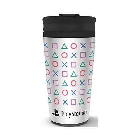 Pyramid Playstation Shapes Metal Travel Mug (MTM25995)