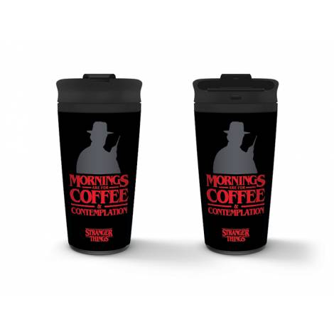 Κούπα Pyramid Stranger Things - Coffee and Contemplation) Metal Travel Mug (MTM25371)