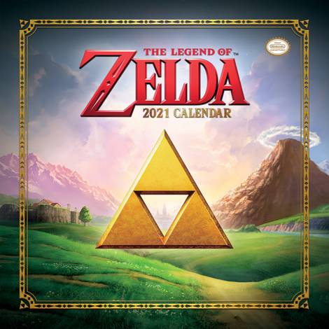 Pyramid The Legend Of Zelda 2021 Calendar (C21001)