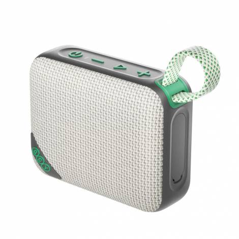 QCY SP2 Green Brown - Pocket Size IP67 RGB BT Speaker Deep Punch Bass TWS Stereo Subwoofer 17h
