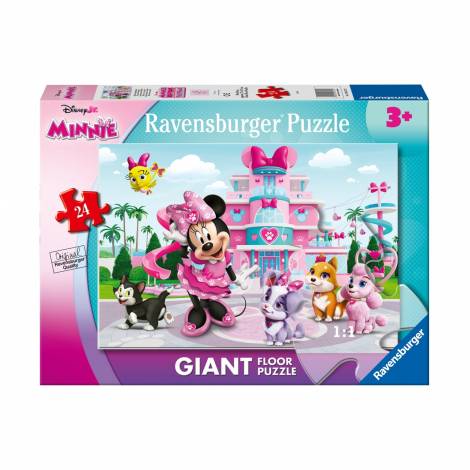 Ravensburger Disney Jr: Minnie's Bow Toons Pet Hotel - Minnie's Favourites Giant Floor Puzzle (24pcs) (12004327)