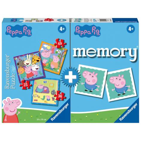 Ravensburger: Memory®  3 Puzzles : Peppa Pig (3152)