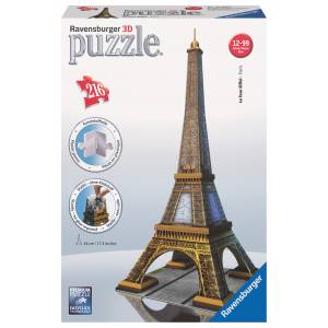 RAVENSBURGER PUZZLE 3D EIFFEL TOWER (216pcs) (12556)