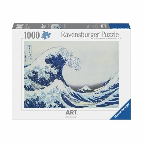 Ravensburger Puzzle: Art Collection - The Great Wave of Kanagawa by Hokusai, Katsushika (1760-1849) (1000 pcs) (12000107)
