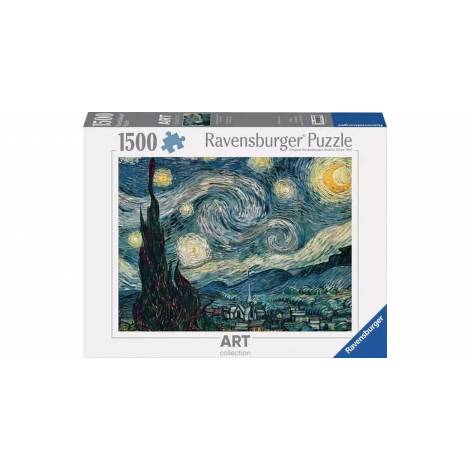 Ravensburger Puzzle: Art Collection Van Gogh - The Starry Night, June 1889 on Oil Canvas (1500 pcs) (12000079)