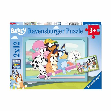 Ravensburger Puzzle: Bluey - Fun with Bluey (2x12pcs) (5693)