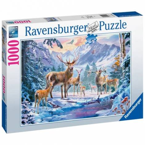 Ravensburger Puzzle: Deer in Winter (1000pcs) (19949)