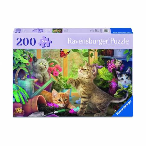 Ravensburger Puzzle: Feel Well - Cheeky Cats (200pcs) (12001735)